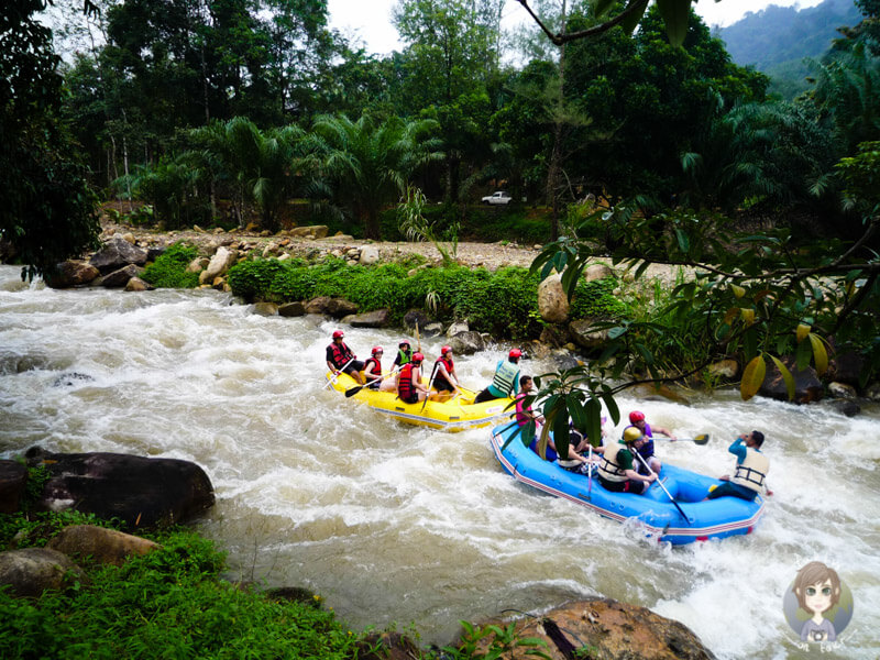 Rafting in Thailand