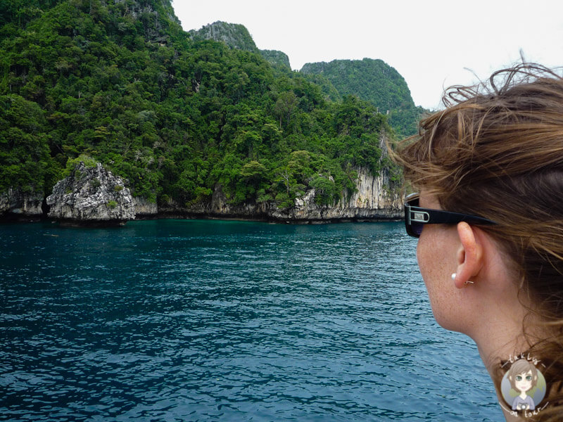 Blick auf Koh Phi Phi Island, Thailand