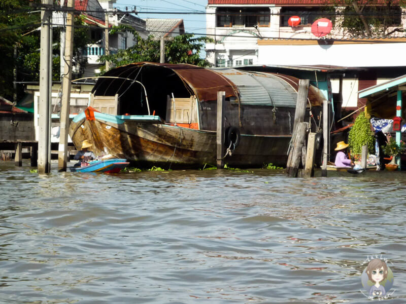 Auf den Klongs vor Bangkok, Thailand