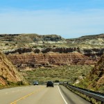 Fahrt durch den Canyon von Kanab