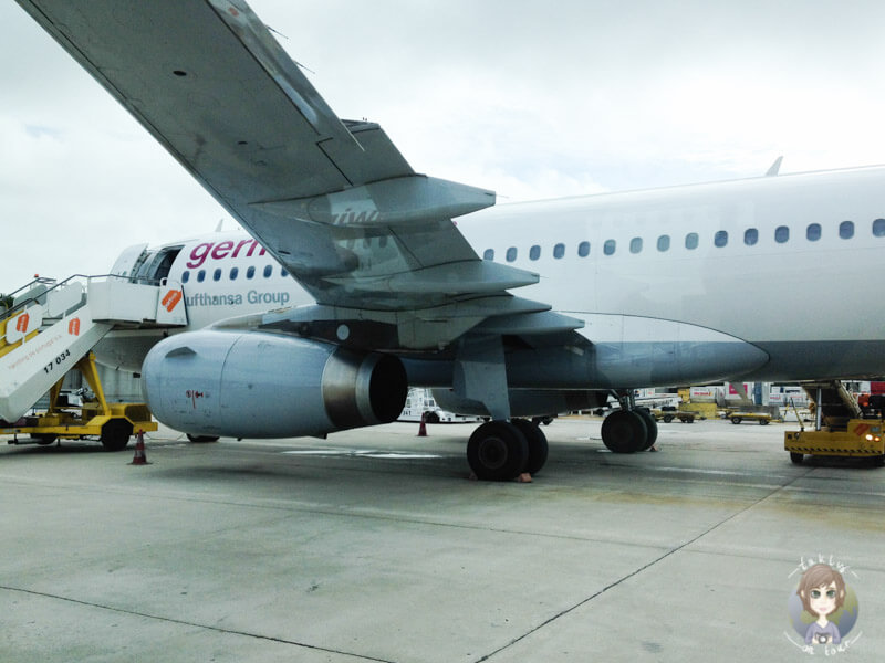 Am Flughafen von Lissabon