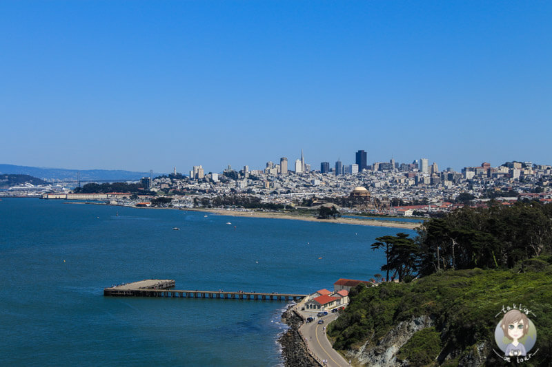 Blick auf San Francisco