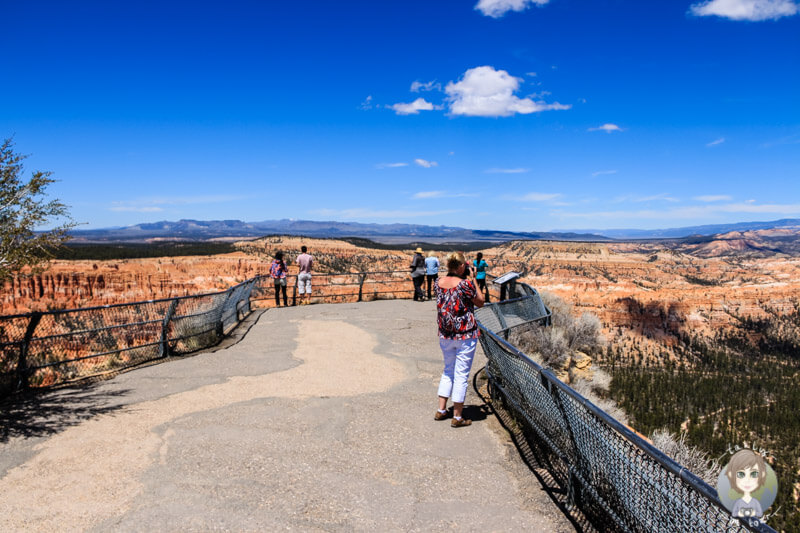 Aussichtsplattform im Bryce