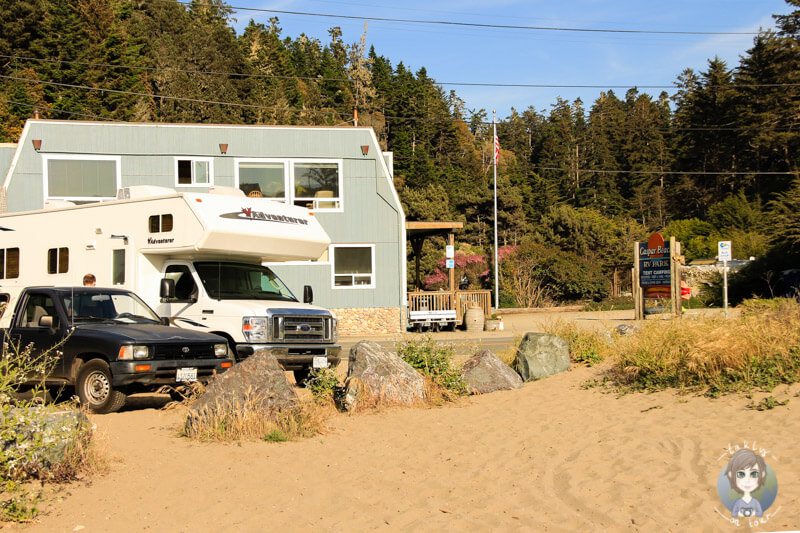 Parken am Caspar Beach, Mendocino