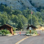 Eingang Zion Nationalpark