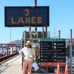 3 Lanes auf der Golden Gate Bridge offen