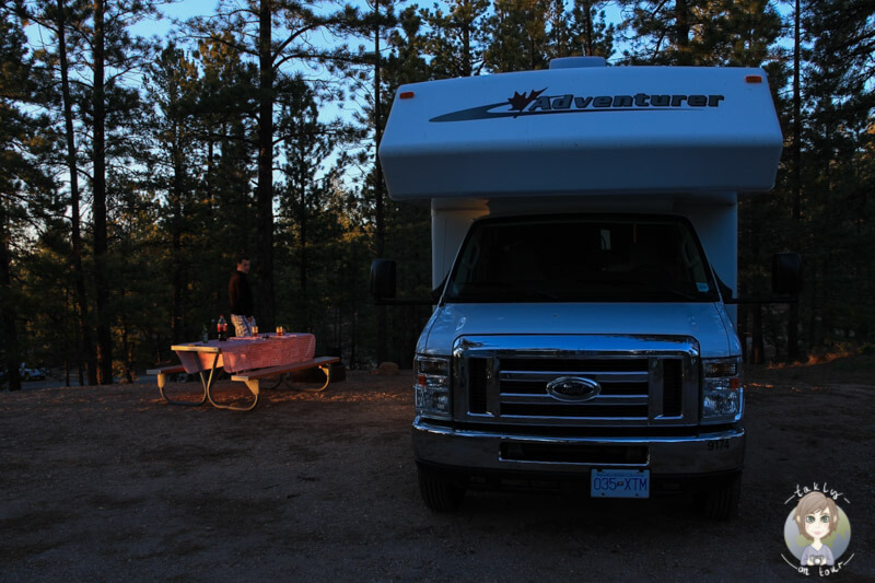 North Campground im Bryce Canyon National Park