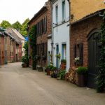 Im Zentrum von Bedburg Kaster, Rheinland