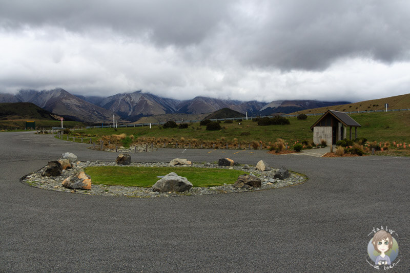 Parkplatz vom Cave Stream Scenic Reserve Nahe Castle Hill