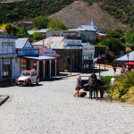 wunderschöner Old Town am Lake Dunstan, Neuseeland