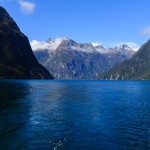 Berglandschaft am Milford Sound