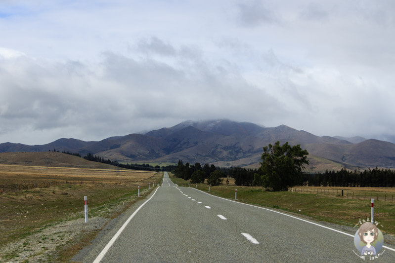 Fahrt von Tekapo Richtung Fairlie