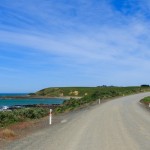 Schotterstraße zum Nugget Point