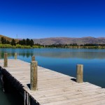 Steg am Lake Dunstan - Cromwell