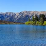 wunderschöne Bergwelt am Lake Pearson