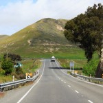 Fahrt Richtung Kaikoura in Neuseeland