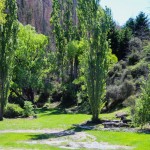 Freedom Camping in der Roaring Meg Recreation Area, Region Otago