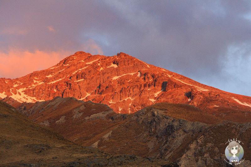 Sonnenuntergang am Lake Wakatipu, Otago (1)