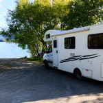 Freedom Camping am Lake Wakatipu, Neuseeland