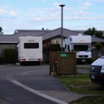 ein privater Campingplatz in Christchurch