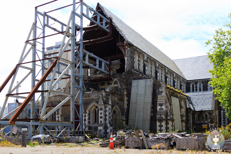 Die ChristChurch Kathedrale in Christchuch