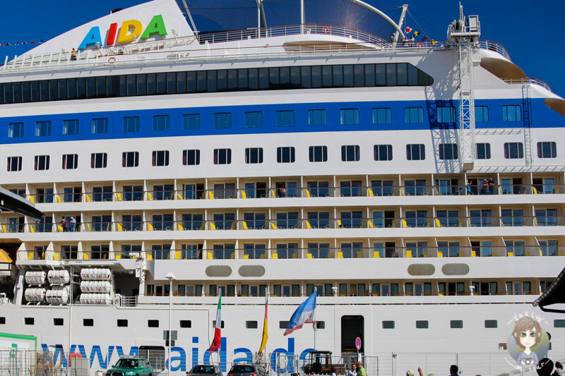 Aida Ostsee Unsere Ankunft Auf Dem Schiff Takly On Tour