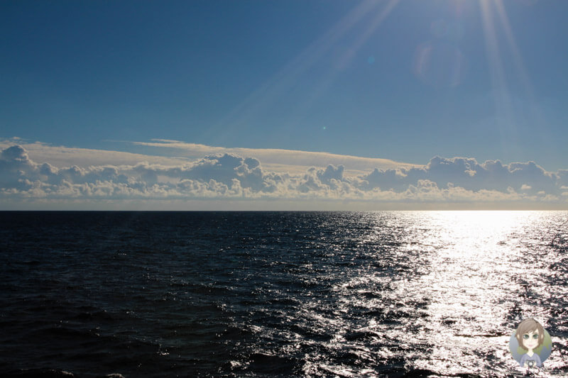 Das Wetter auf dem Seetag der AIDA Ostsee Tour