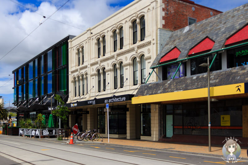 Spaziergang über die High Street in Christchurch