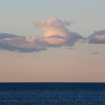 interessante Wolken über der Ostsee
