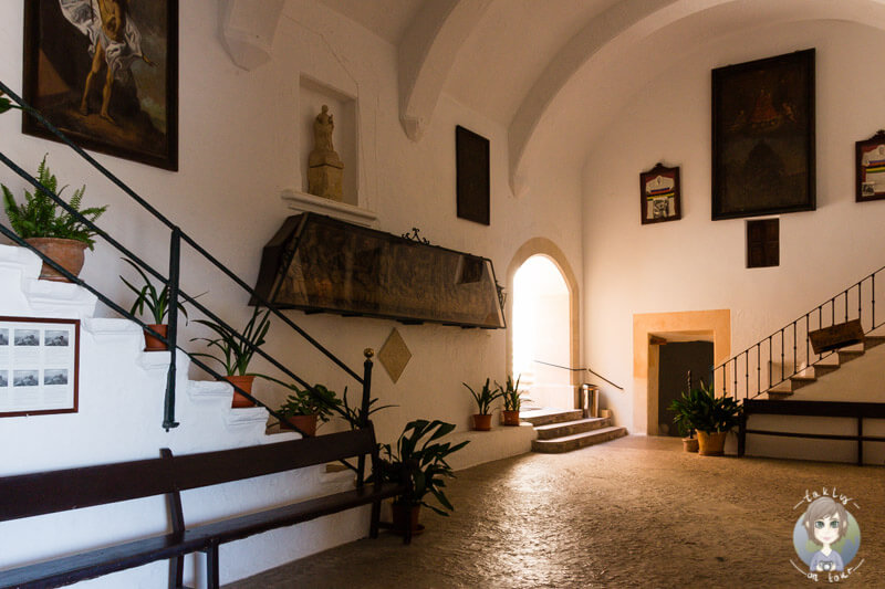 Das Innere des Klosters Sant Salvador in Felanitx