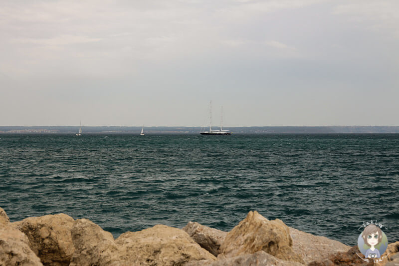 Das Mittelmeer in Palma, Mallorca