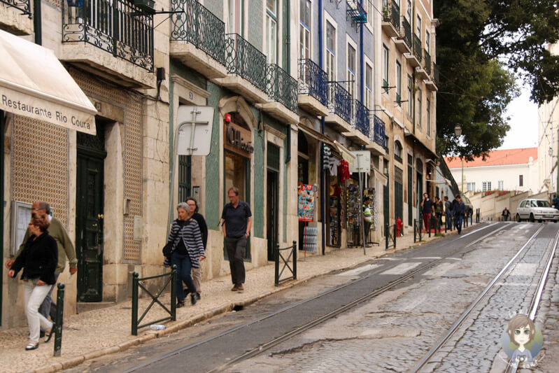 Rua Augusto Rosa in Lissabon