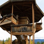 Aussichtsplattform auf dem Green Mountain, Wells Gray Provincial Park, Kanada