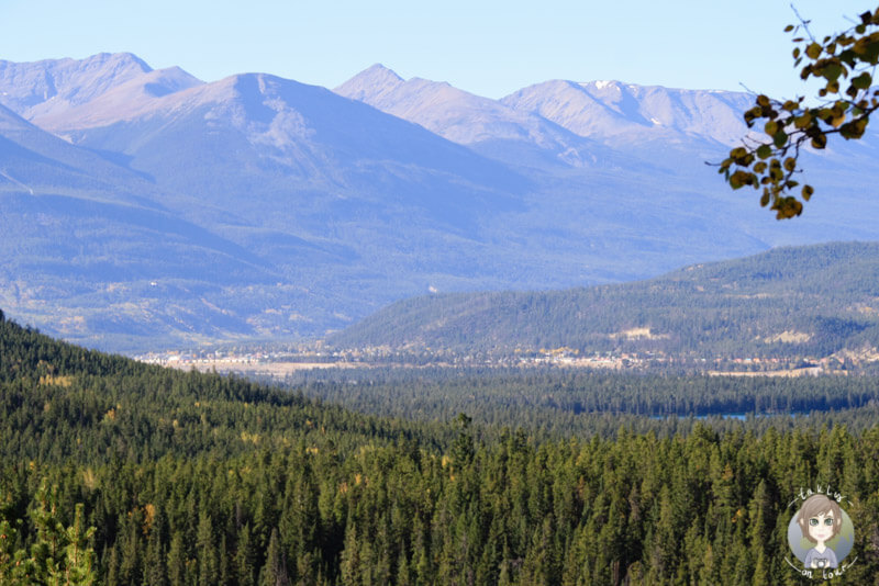 Viewpoint in Jasper, Canada