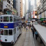 Die Fahrt mit der Tramway in Hong Kong Island