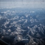 Ein toller Blick auf die Rocky Mountains von oben