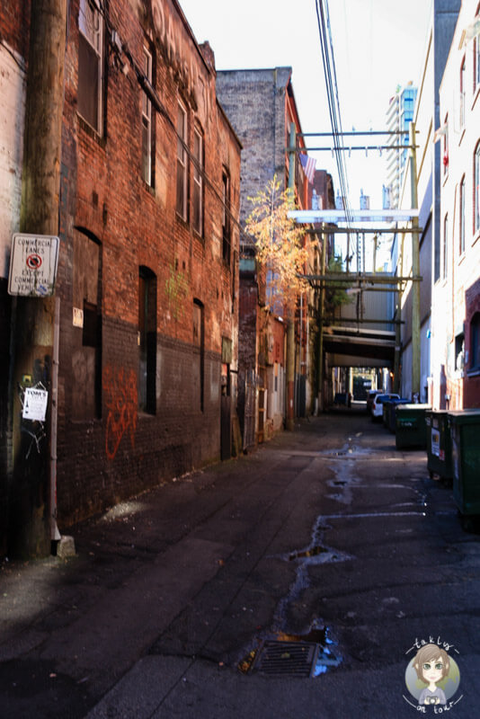 Hastings Street, die etwas unschöne Seite von Vancouver