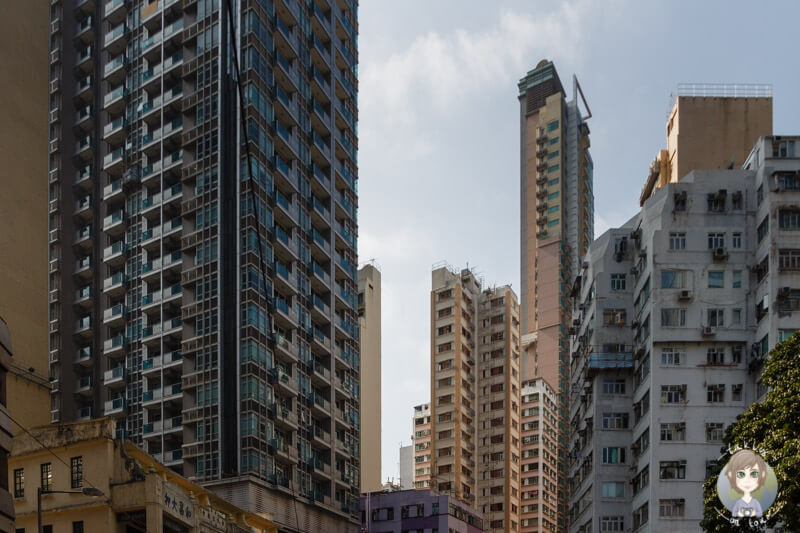Die Kontraste in Hong Kong