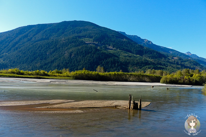 Der schöne Lillooet Lake, kurz vor Pemberton, Kanada