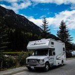 Mit dem Wohnmobil am Duffey Lake, BC, Kanada