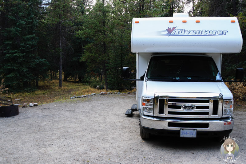 Mosquito Creek Campground, Icefields Parkway, Kanada