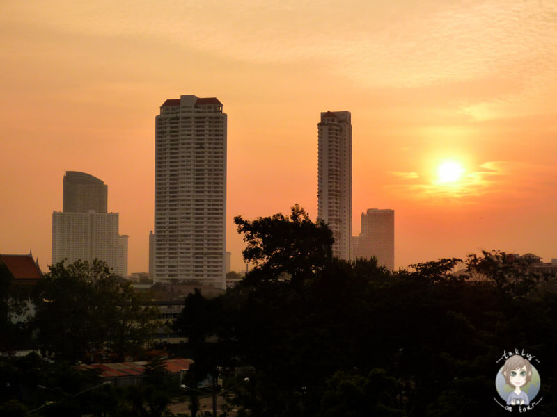 Abendstimmung in Bangkok