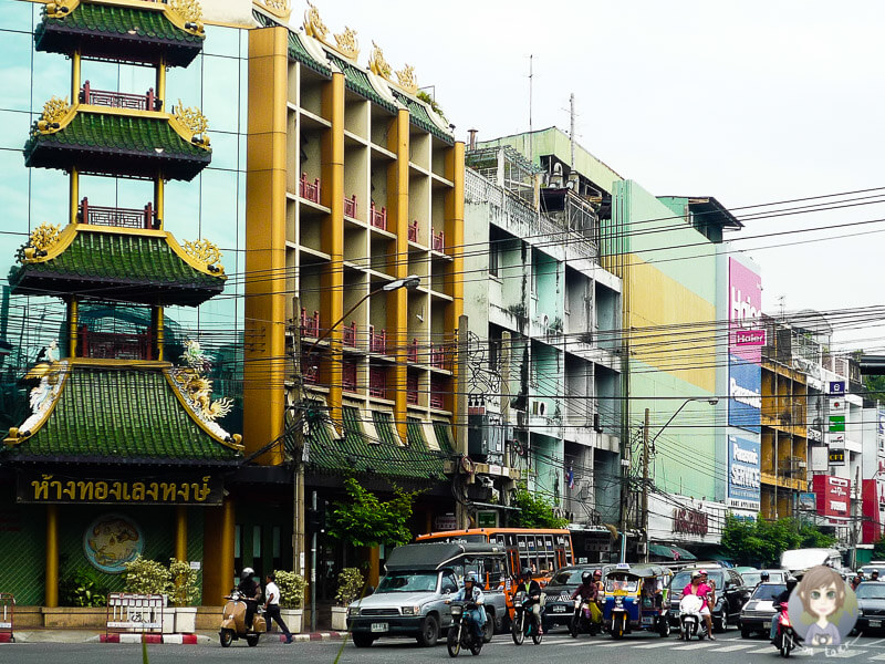 Auf meinem Spaziergang durch Bangkok