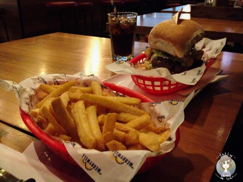 Merrywell Burger und Bar in Melbourne