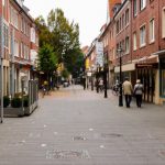 Spaziergang durch die Innenstadt von Emden, Ostfriesland