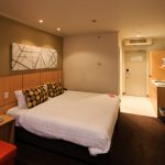 Unser Zimmer im Travelodge Southbank, Victoria, Australien