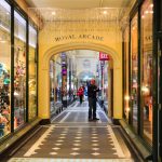 Die Royal Arcade in Melbourne, Australien