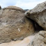 Sehenswerte Felsformationen am Squeaky Beach, Victoria, Austrlaien