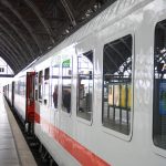 Ein ICE im Leipziger Hauptbahnhof