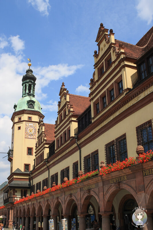 Old City Hall Das alte Rathaus in Leipzig